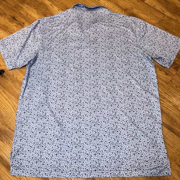 PETER MILLAR ANIMAL HOUSE DELTA TAU ALL OVER XL Golf Polo Shirt Course Logo - Picture 10 of 10